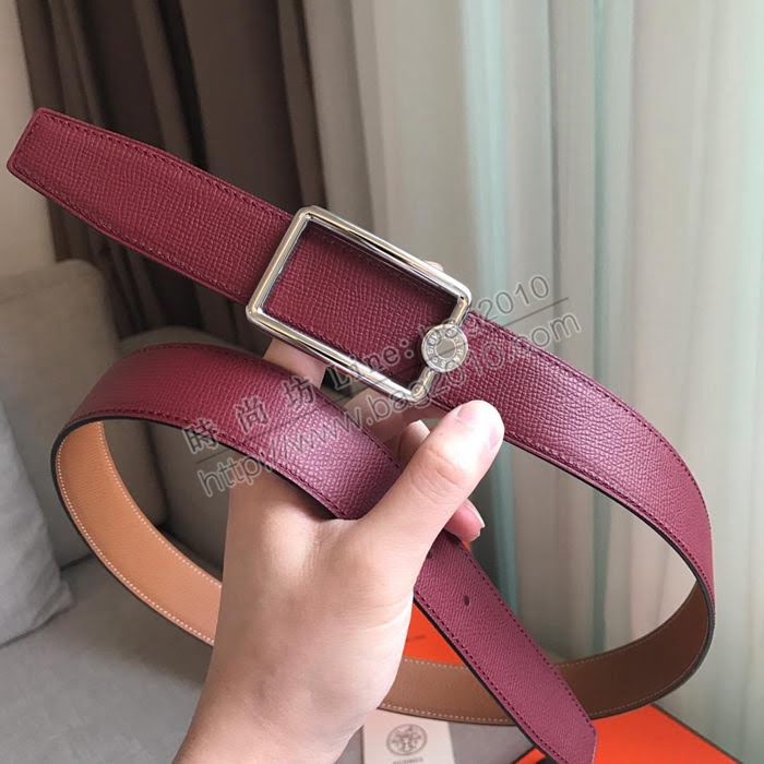 HERMES皮帶 OSCAR BUCKLE 雙面小牛皮 雙面皮帶 愛馬仕男士腰帶  hgh1902